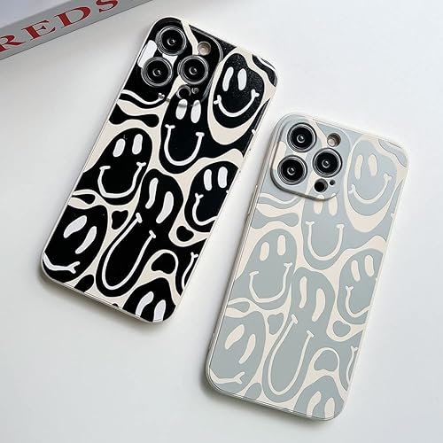 Miniatura 8 de KERZZIL Bonita funda divertida para teléfono compatible con iPhone 12, fundas femeninas de silicona líquida, goma de gel suave de dibujos animados,
