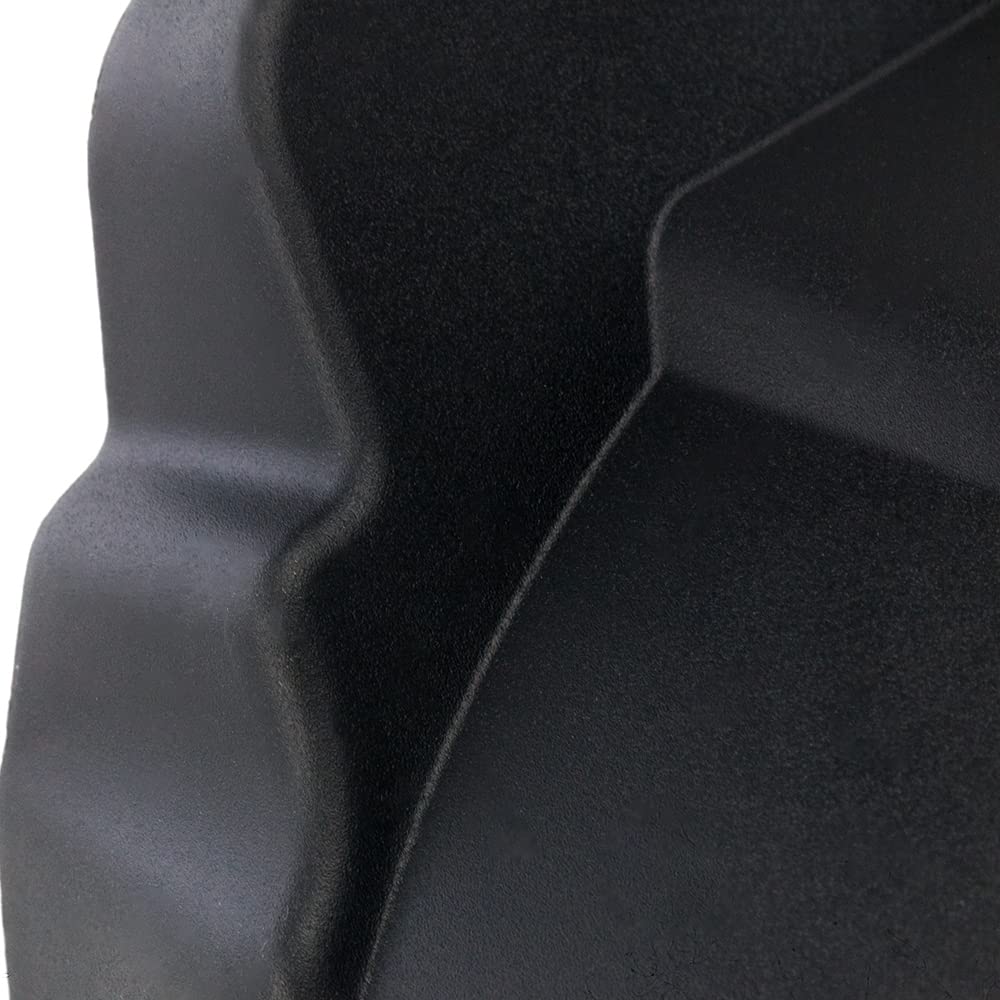 Modeer Pour NC700 NC750 S/X 2012-2025 Moto Fender Arrière Extender Garde-boue Nc700s Nc700x Nc750s nc750x nc 700 750s x Accessoires (Plastique ABS, Noir, Rear)