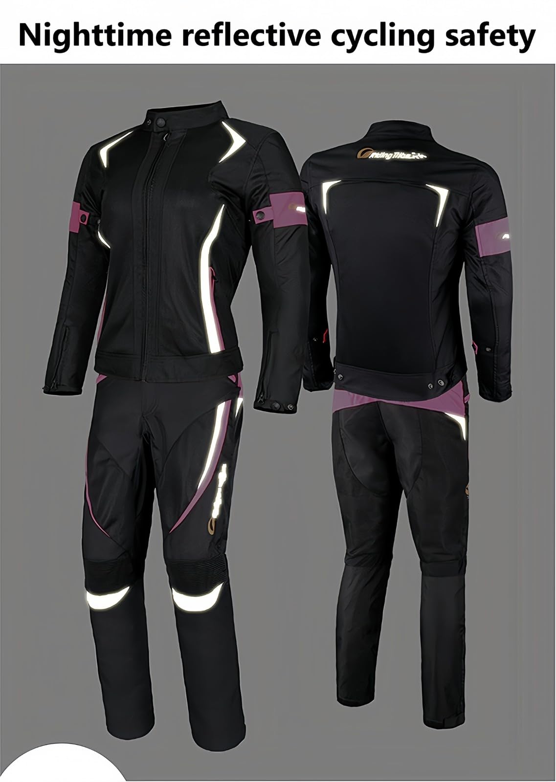 Damen Textilkombi Motorradkombi Touringkombi Wasserdicht Motorroller Motorrad Bikerin Mantel Für Sommer Oder Winter Mit CE Schutz Rüstung