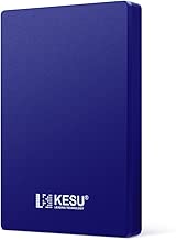 KESU 外付けHDD ポータブルハードディスク 1TB 2.5インチ USB3.0に対応 PC/Mac/PS4/XBox適用 (Blue)