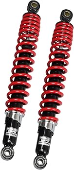 Amazon | エンデュランス バイク リア サスペンション 黒ボディ 赤 Amazon | エンデュランス バイク リア サスペンション 黒ボディ 赤