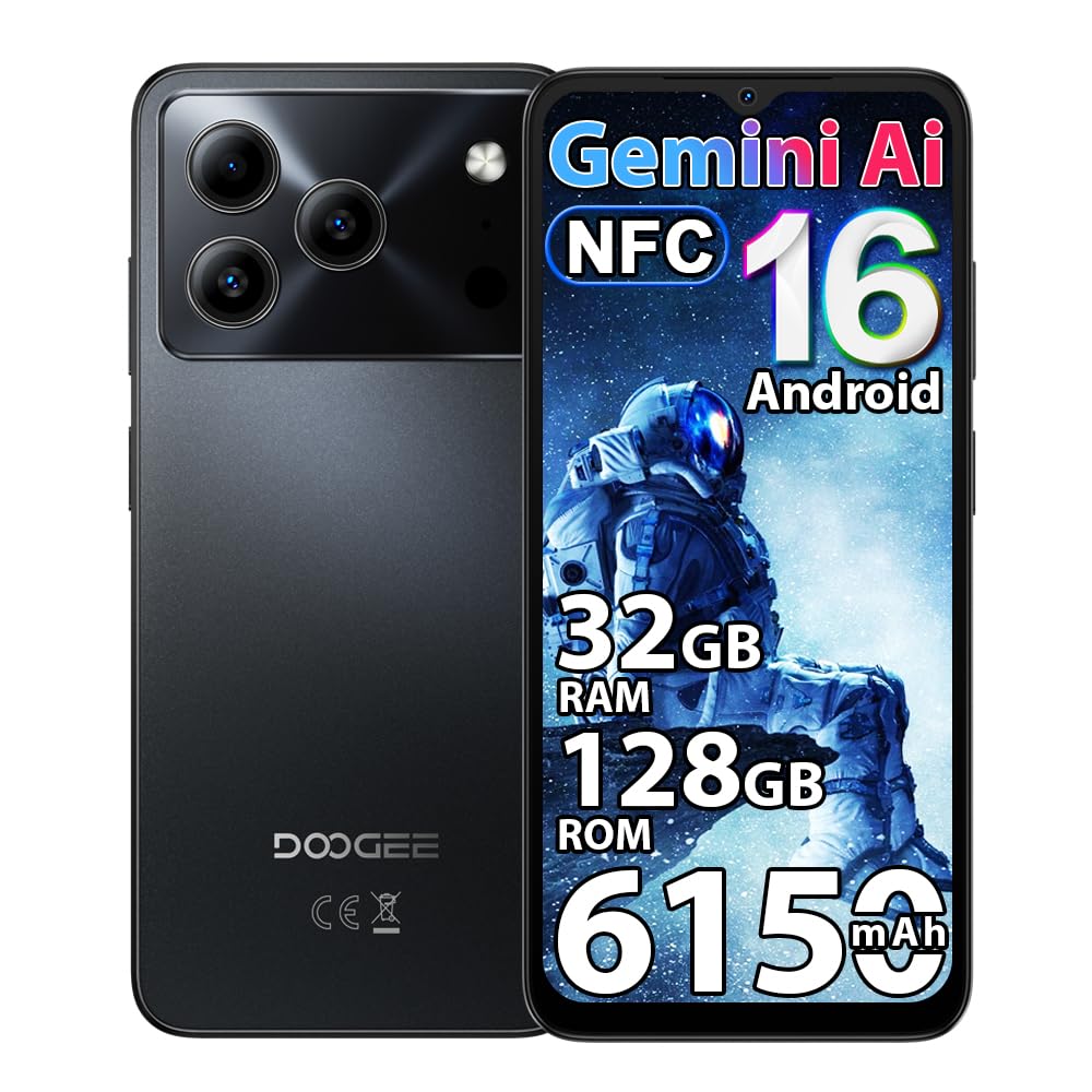 スマートフォン本体 DOOGEE Note 56 Pro 128GB/32GB DOOGEE Note 56 Pro 4G Teléfonos móviles 2025 Android 16, UNISOC