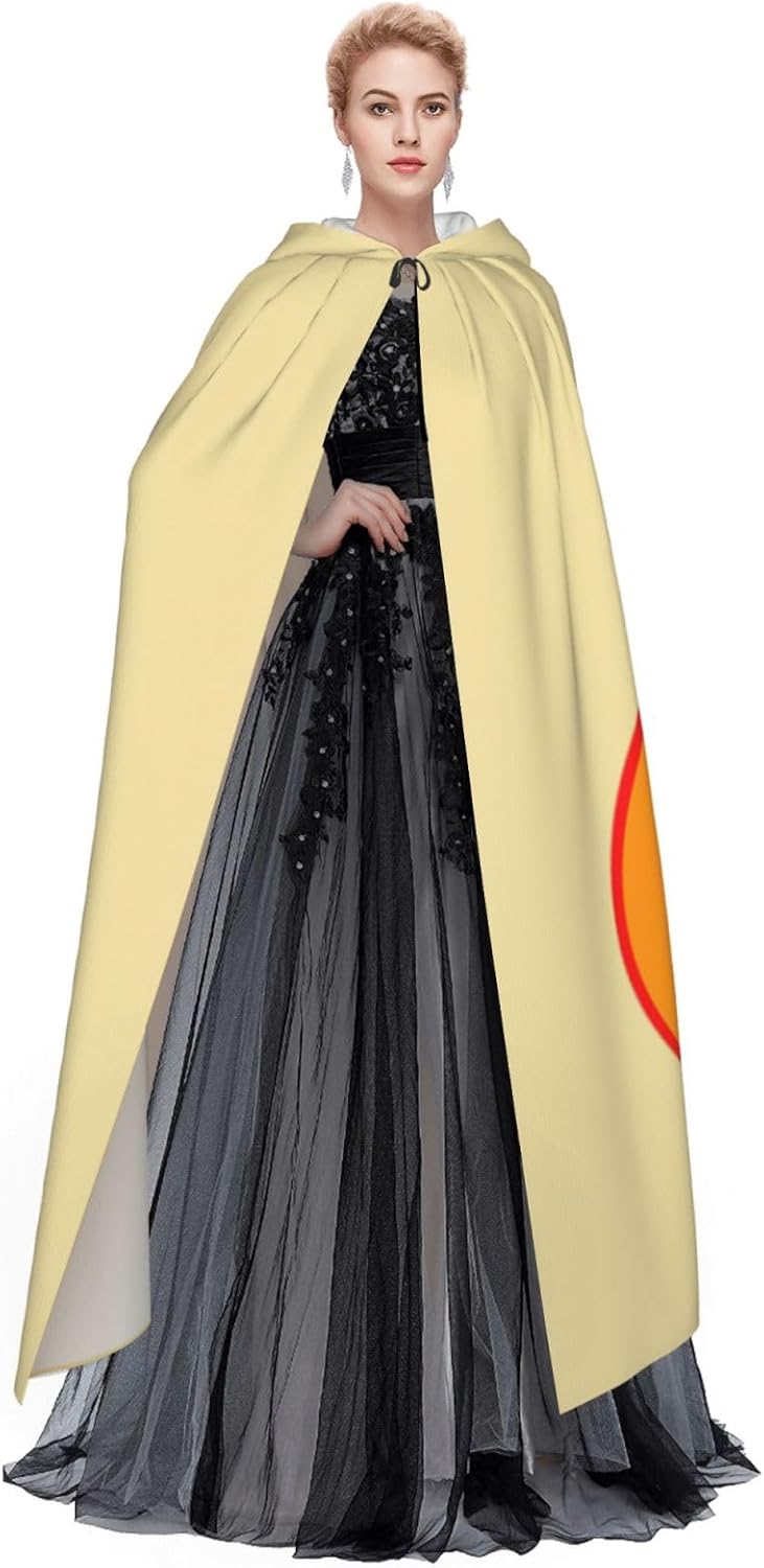 SSIMOO Comet Eye-Catching Cosplay Costume Cape for Women - Unisex Vampire Cloak for Halloween.