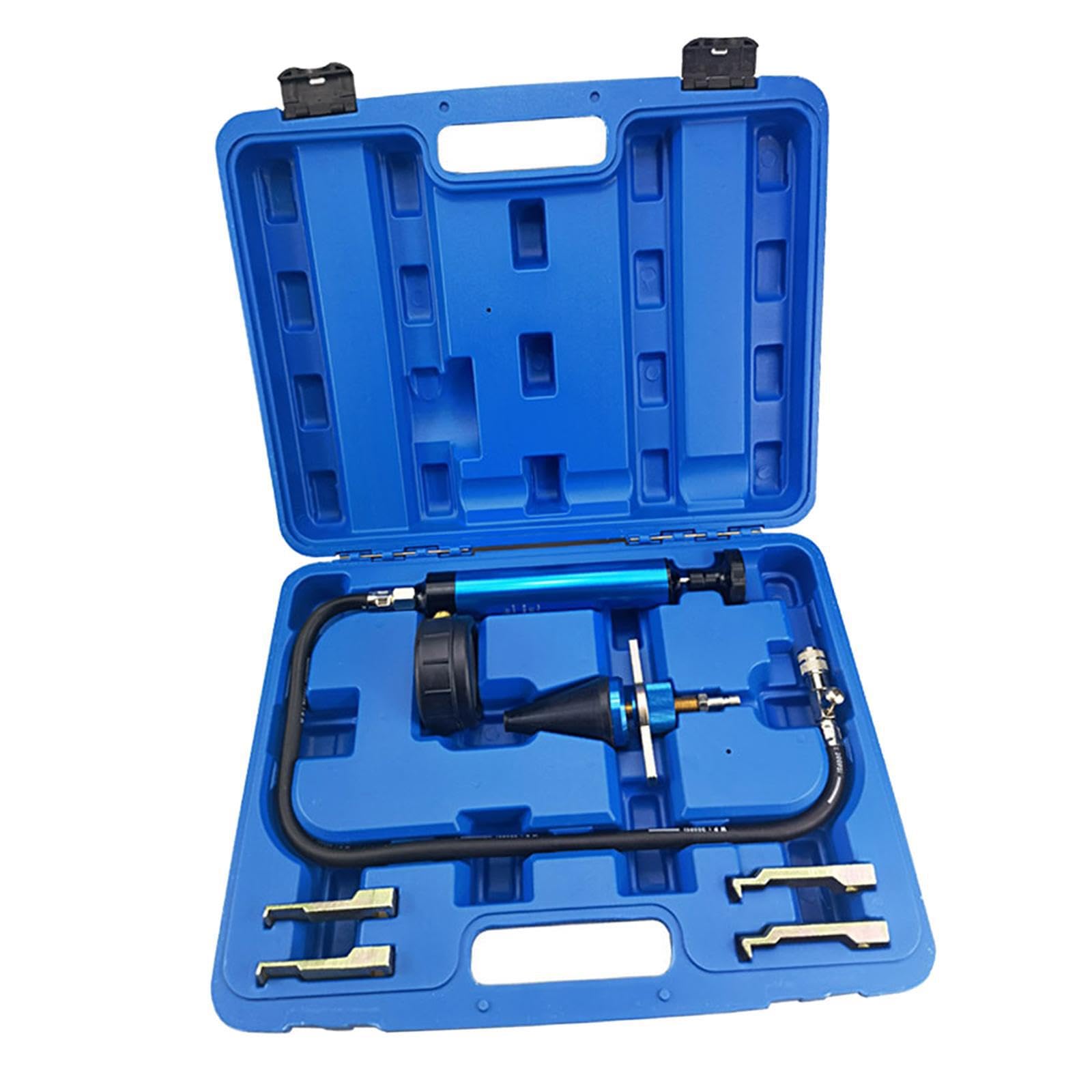 Kit de Herramientas para la detección de Fugas y comprobación de | presión del radiador para sistemas de refrigeración de automóviles. Garantiza un