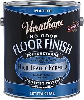 286820 Varathane Water-Based Interior Floor Polyurethane, Matte, 1 Gal