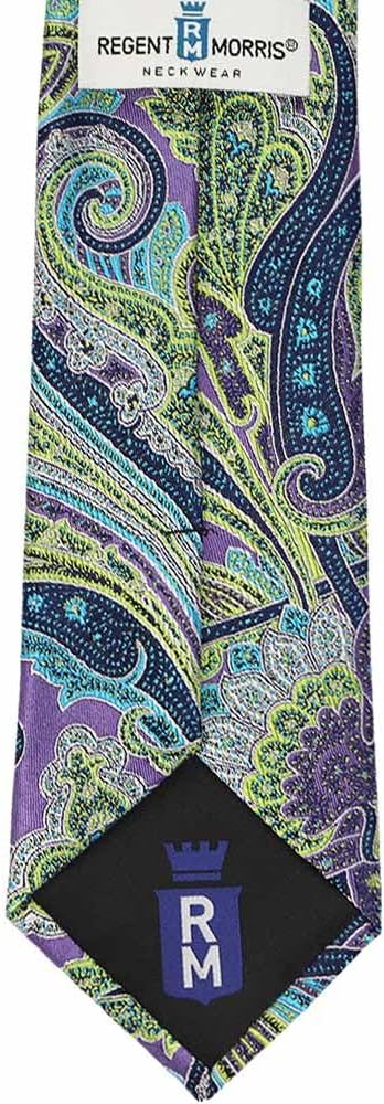 tiemart Regent Morris Neckwear Silk Necktie, 3" Width