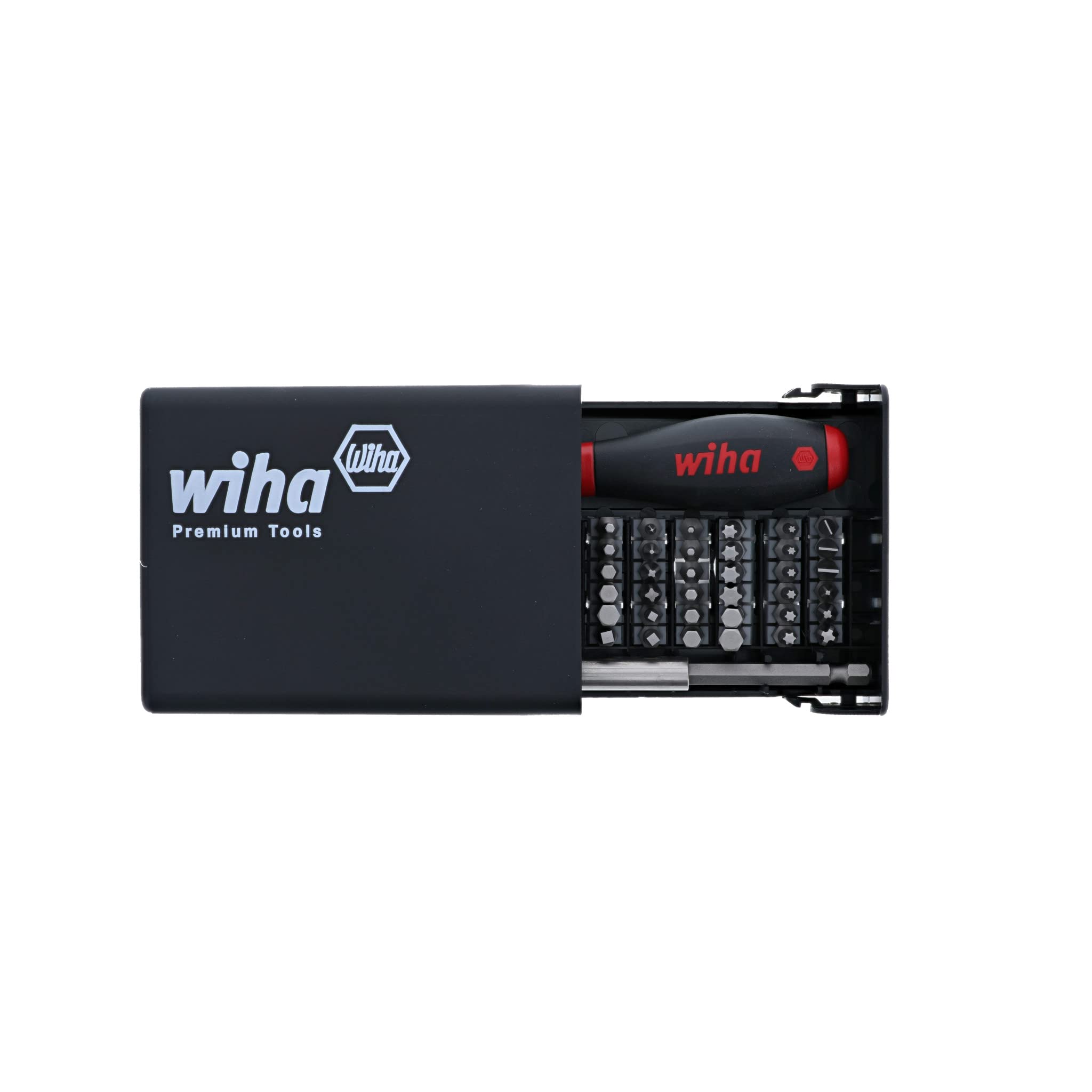 Wiha 71994 Bits Collector With Torx, Slotted, Phillips
