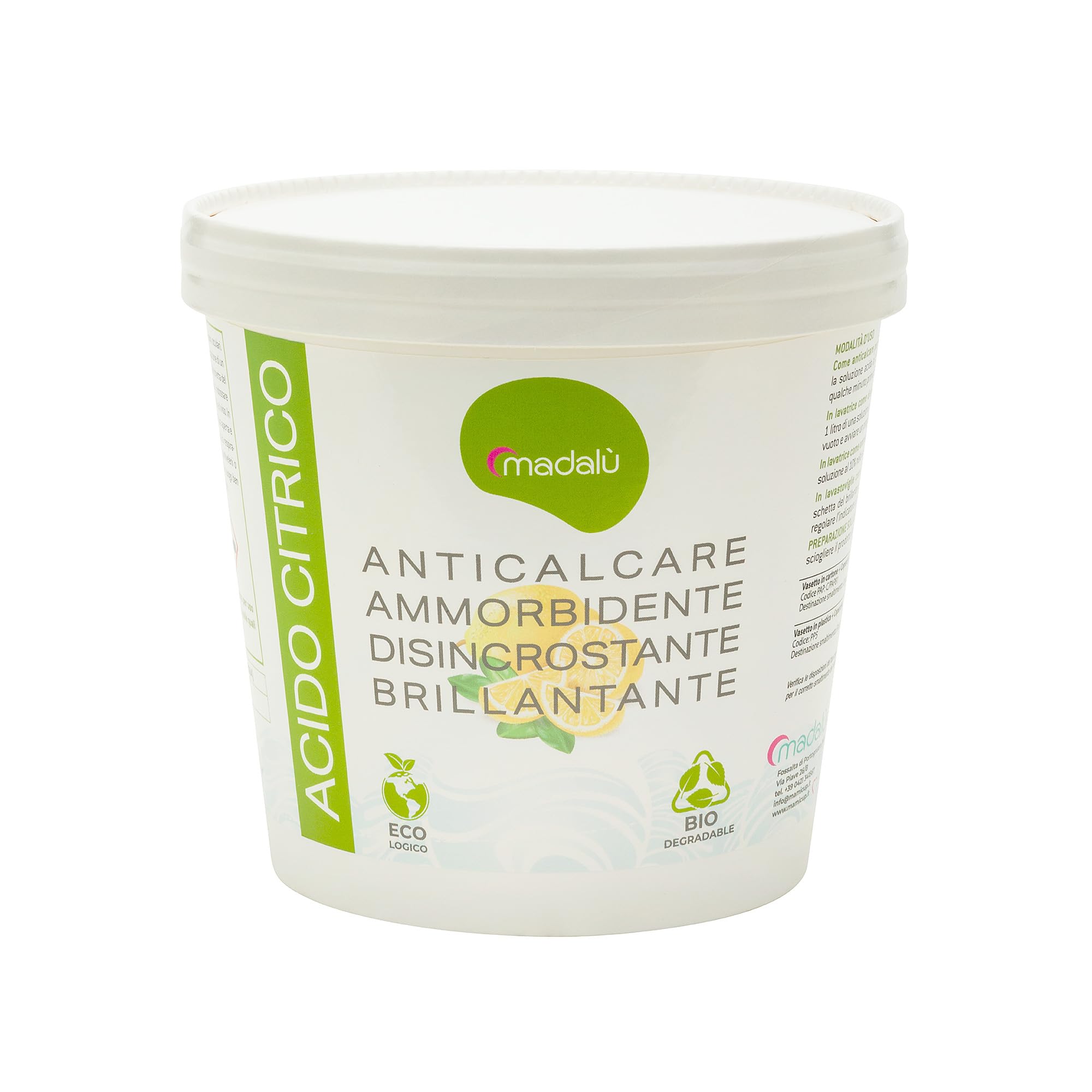 Acido Citrico 1 kg. - Anidro puro