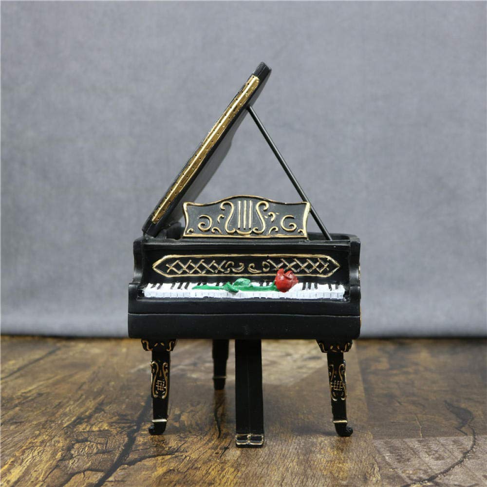 Statue sculpture de piano vintage artisanat d'art pour vibrer en musique