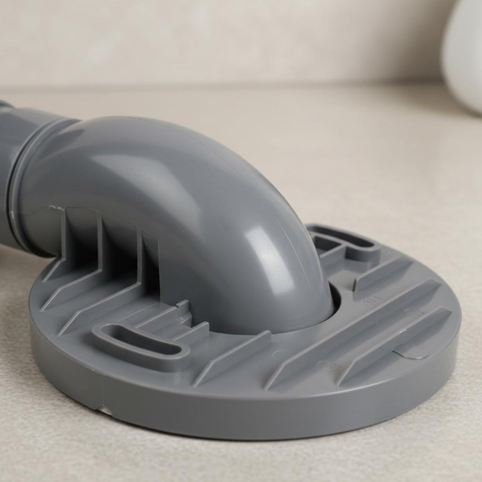 Toilette Versatzadapter Toilettenverschieber Abflussversatz Rohradapter Abflussverlagerer aus PVC für Flexible Neuplatzierung Ohne Aufstemmen Dichte, 400MM, Toto