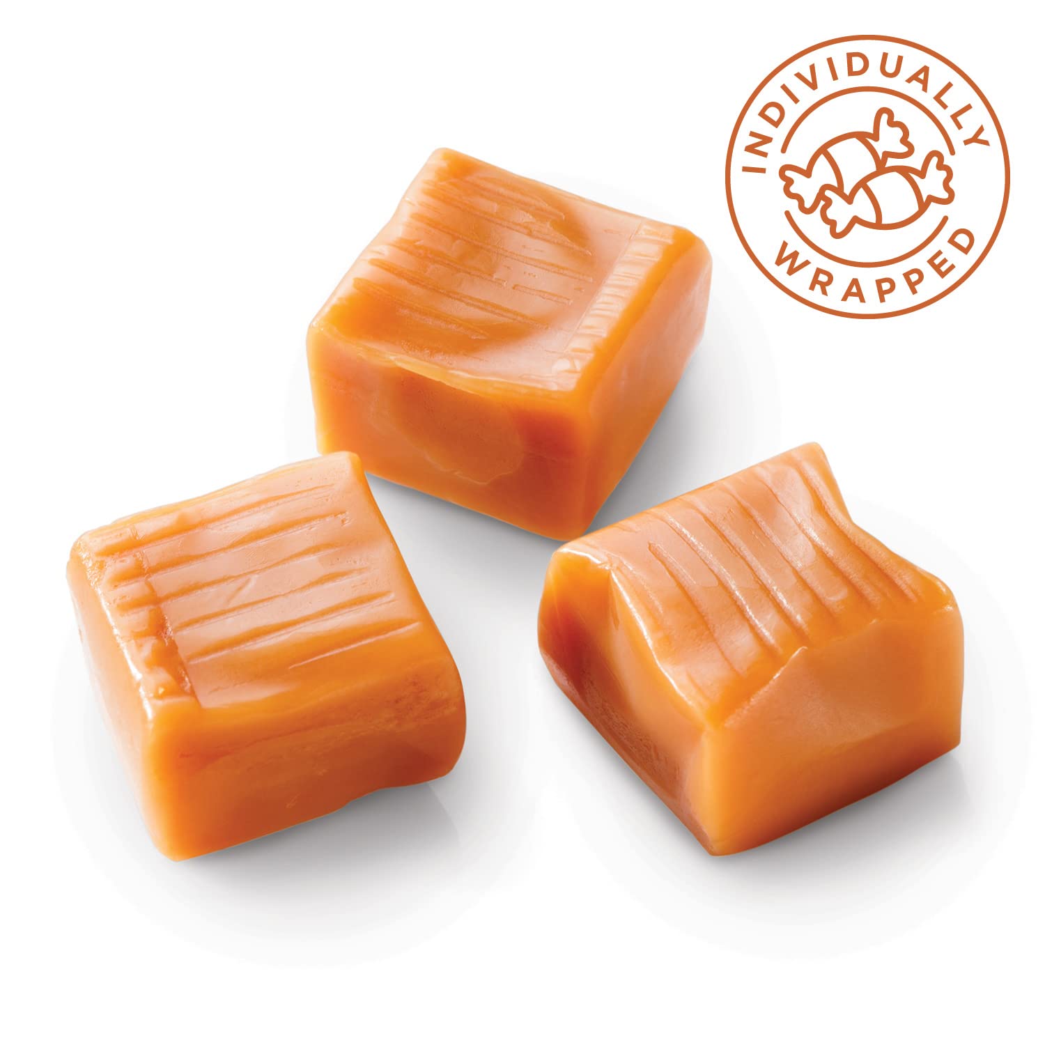 Funtasty Vanilla Caramel Squares Candy, Bulk Pack 5 Pounds