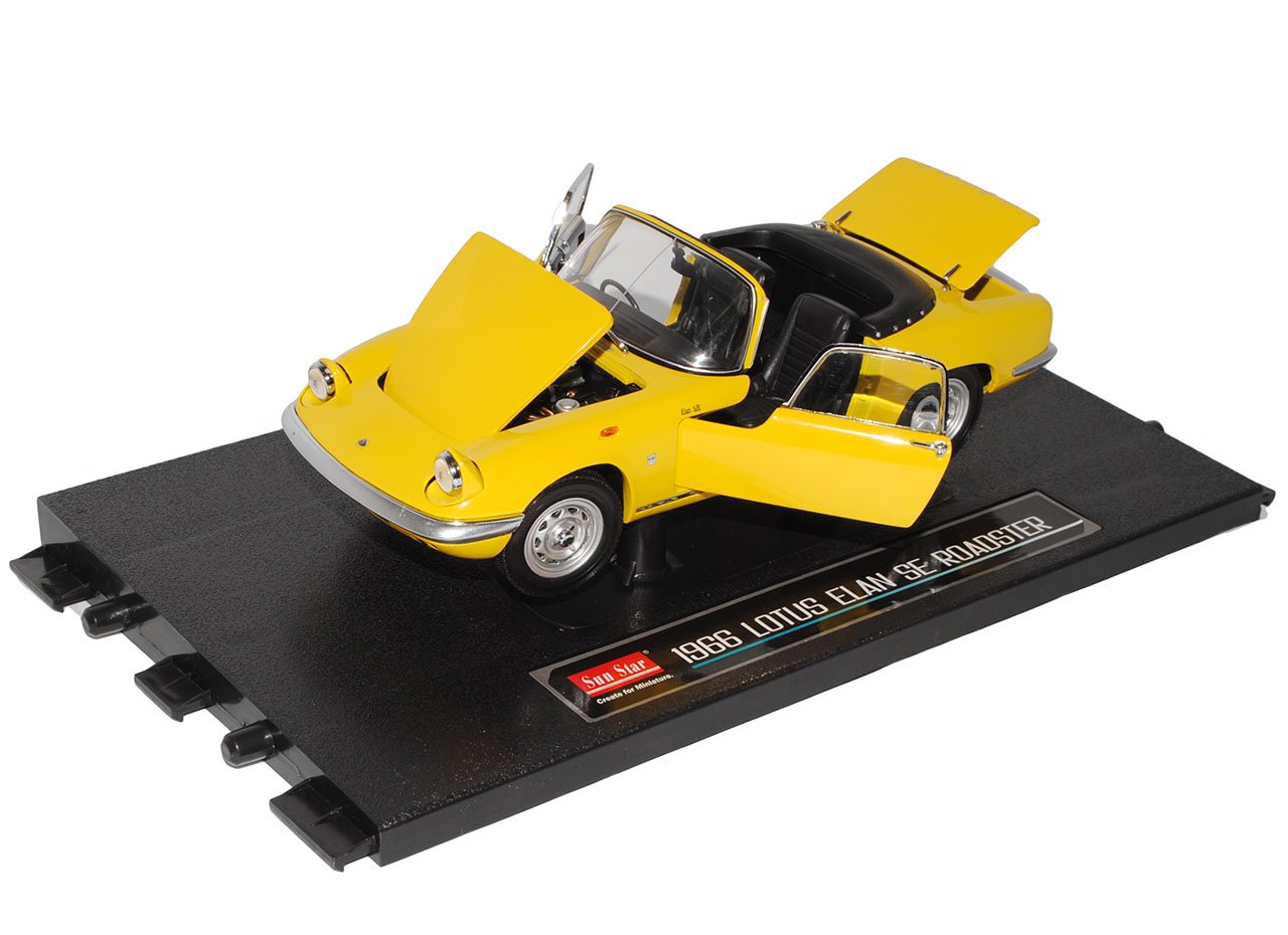 Lotus: Elan S/E Coupé - Amarelo - 1:18