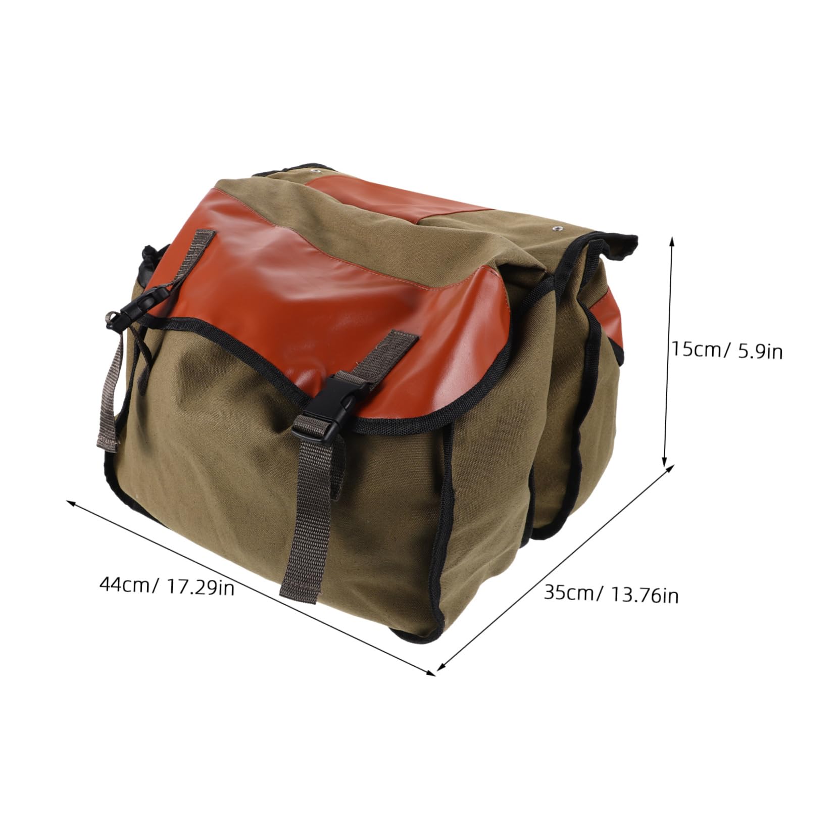 Borsa Sella Espandibile Per e Bicicletta Accessorio Per Viaggi e Avventure Outdoor Con Design Protettivo e Materiale Tela Resistente