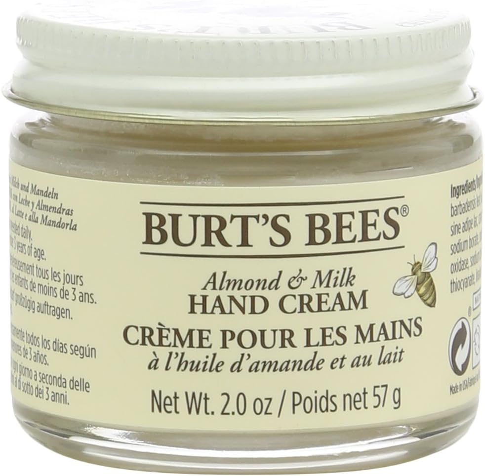 Burt’s Bees hand cream with almonds and milk
