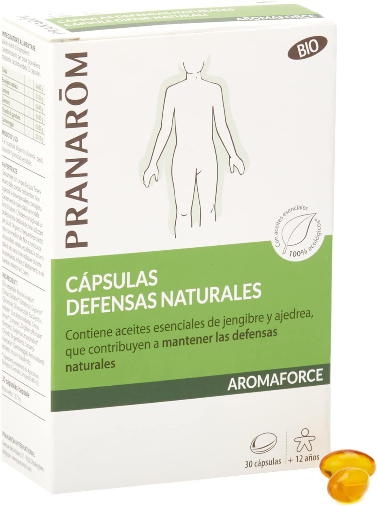 Aromaforce Defensas Naturales 30Cp Prana