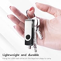 Vista 7 de Unidad flash USB de 2 TB 2000 GB USB 2.0 Pulgar Drive Giratorio USB Stick Bulk Gig Stick Memory Stick Metal Pulgar Drives