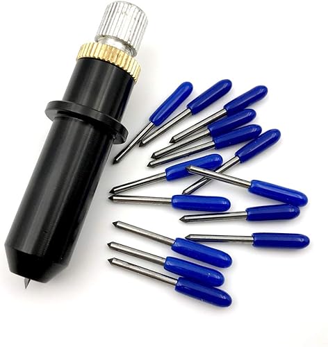 Miniatura 2 de 15 cuchillas de corte de vinilo Mimaki de 60 grados + carcasa de soporte Mimaki