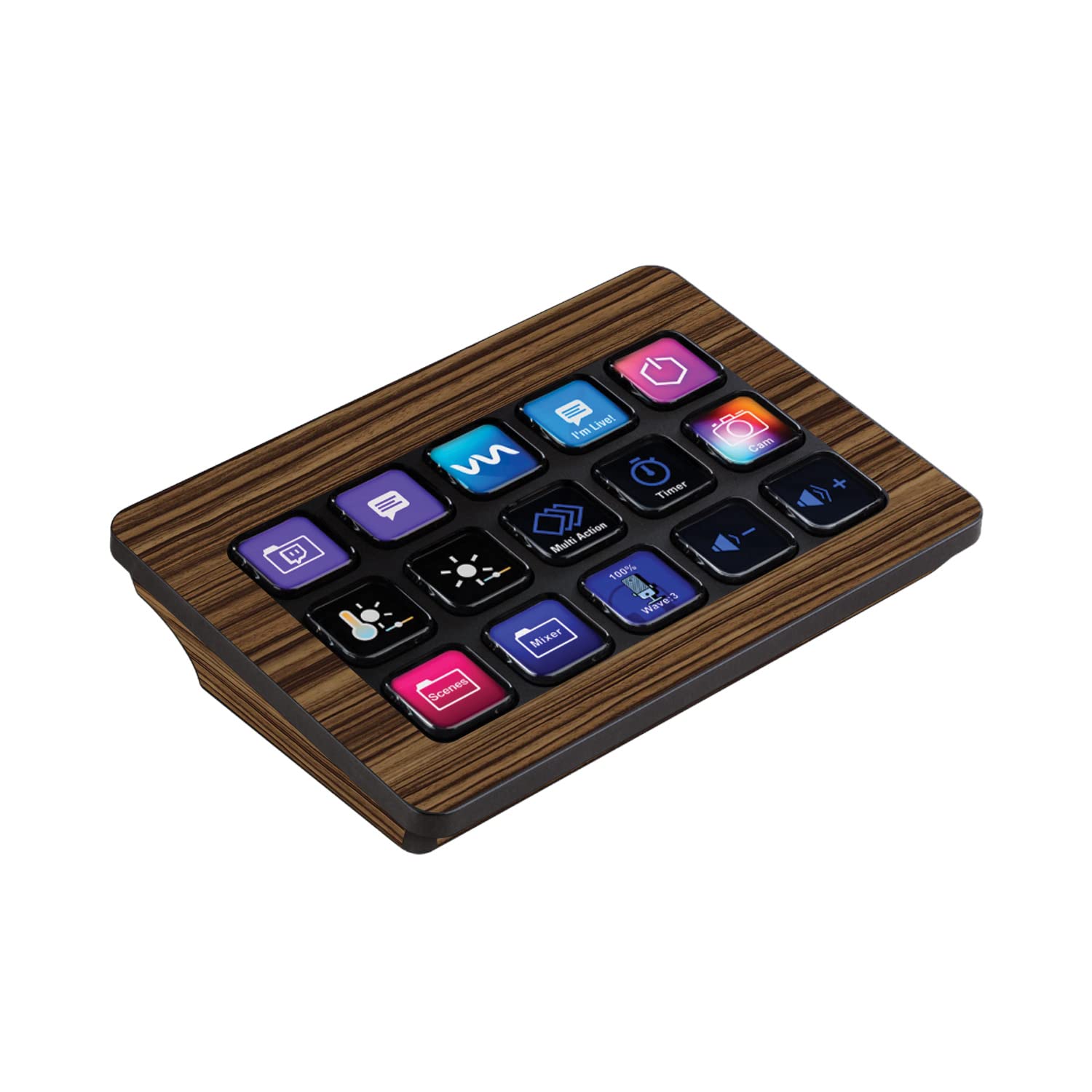 MightySkins Skin For Elgato Stream Deck - Eyes And Teeth | Protective Durable Vinyl Decal Wrap Cover Made In The USA