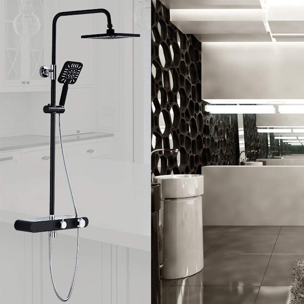 Robinet haut pulvérisation cei en cuivre pour cabine de douche