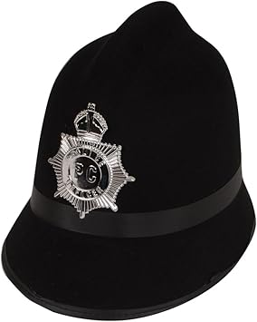 Policeman helmet fancy dress Clearance