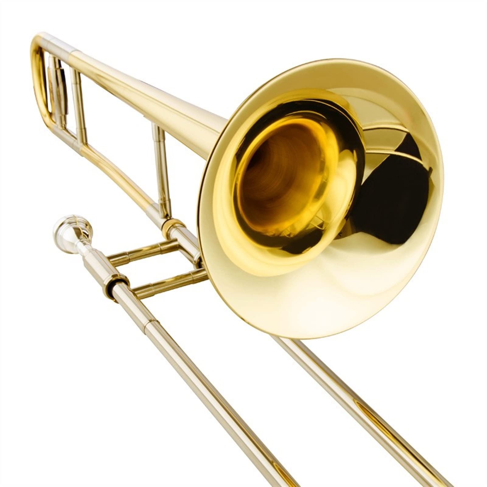 B Trombón De Tubo Plano, Banda Profesional Que Toca Un Instrumento Musical Para Estudiantes Adultos