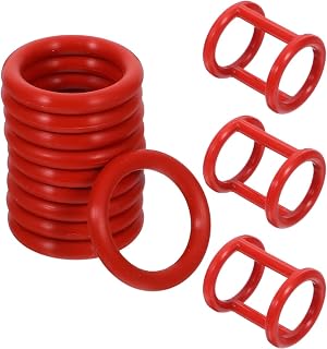 Cabilock Ice Cream Maker Sealing Rings Replacement, 10Pcs O-Shaped and 3Pcs H-Shaped Silicone Gaskets High Elasticity Airtight Washer for Ice Machine Valve Stem Easy Installation