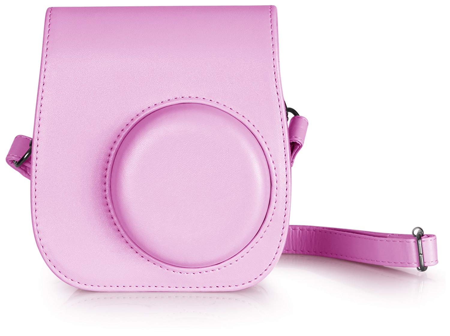 Cute Pink Bag for Instax Mini Camera 7/8/9/11/polaroid Camera Material with Water Resistant Capacity-image-1