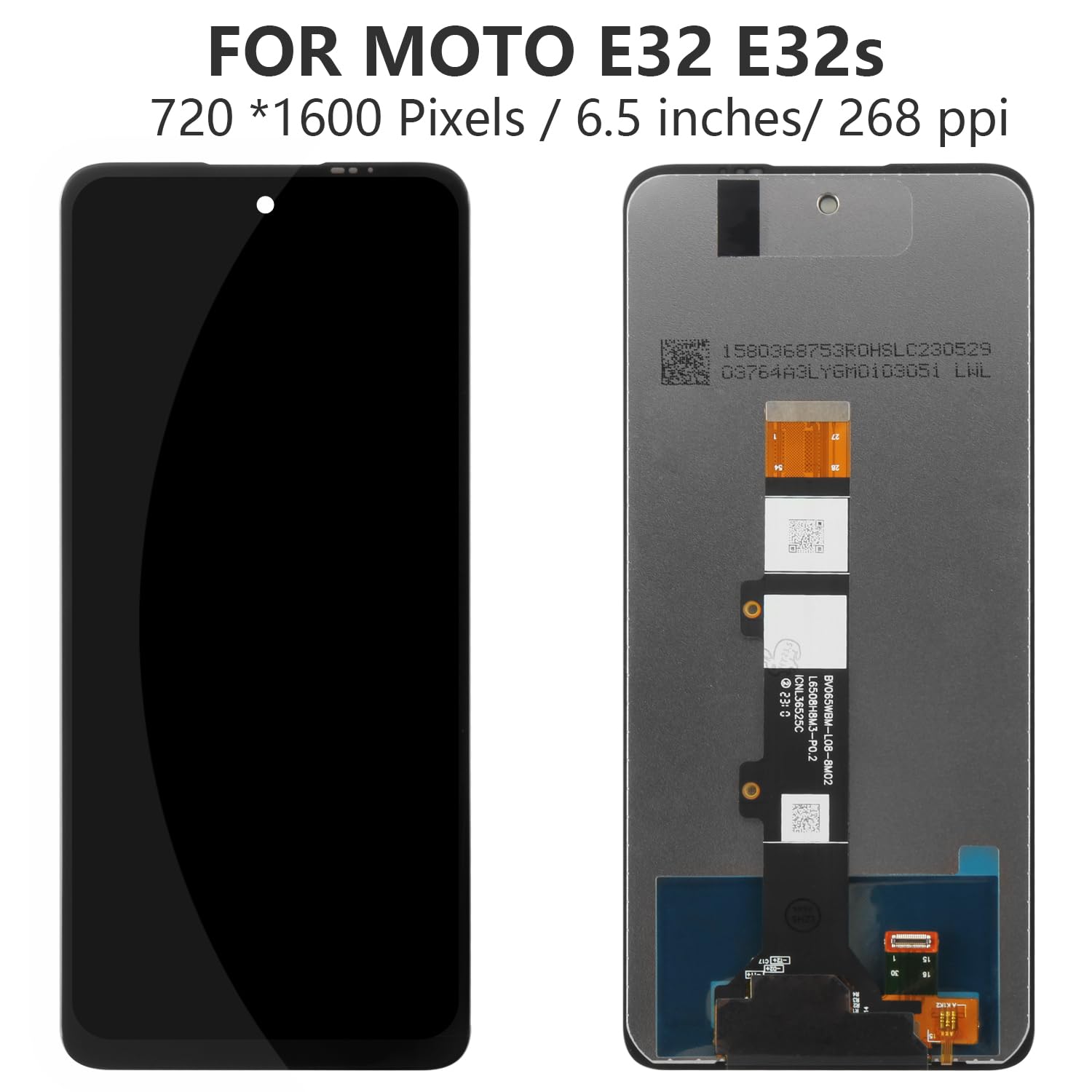 Amazon.com: for Motorola Moto E32 Screen Replacement for Motorola