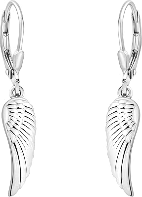 SOFIA MILANI - Damen Ohrringe 925 Silber - Engelsflügel Design - 20527