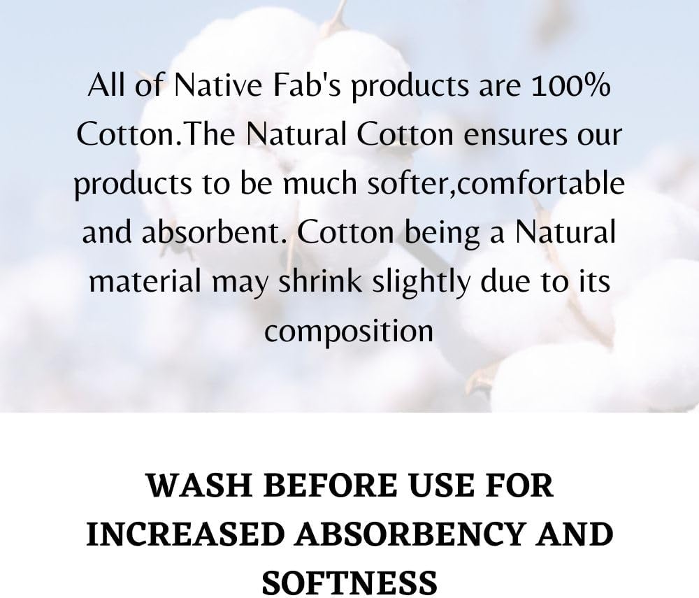 Native Fab Gingham Dish Towels 16x26 inches Set of 4 - Absorbent Washable Dishcloths, Dish Towels for Quick Drying Dishes, Kitchen Hand Towels with Hanging Loop, Blue White - Image 8