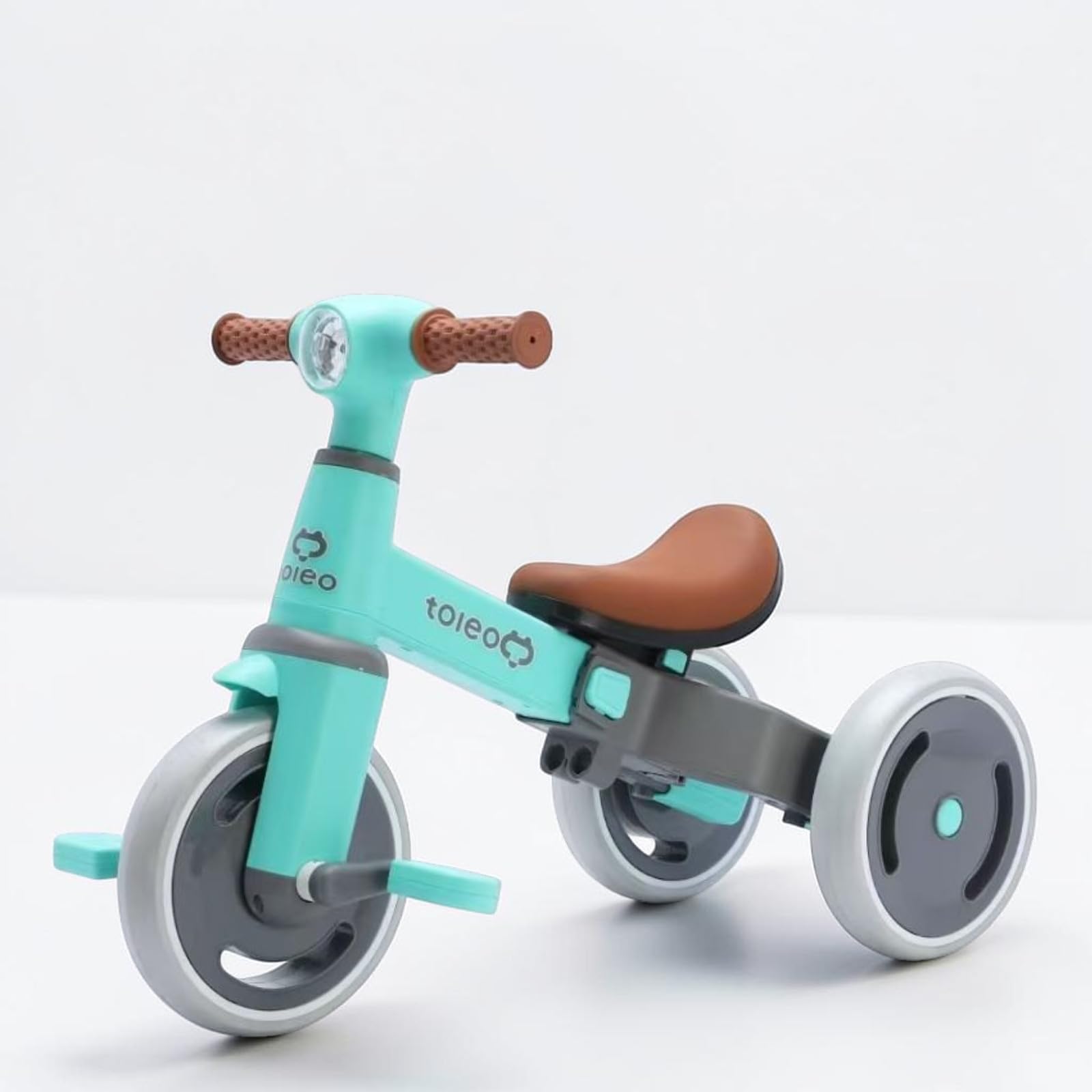 3-in-1 Toddler Tricycle | Slide, Pedal & Balance Bike for Kids | Adjustable Seat, Silent Wheels & Sturdy Frame | Ideal for 10 Months to 3 Years (Tiffany Blue)-picture-20