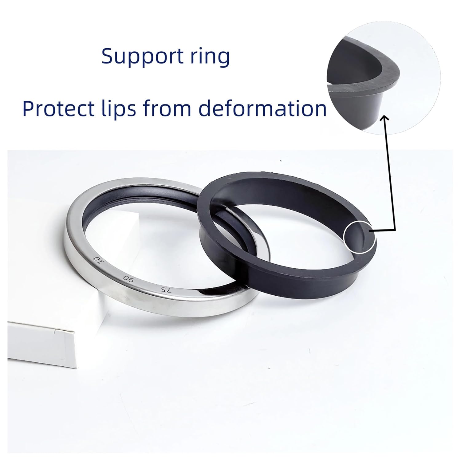 1pcs Shaft Seal 62 * 63 * 65 * 75/76/78/80/82/85/90 * 7/8/10/12/15mm Stainless Steel Oil Seal(C-d-l,62X78X10mm)
