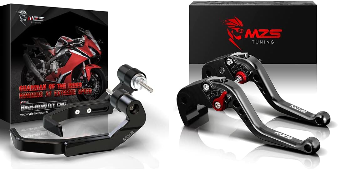 MZS Motorycycle Brake Clutch levers + M6 Thread Lever