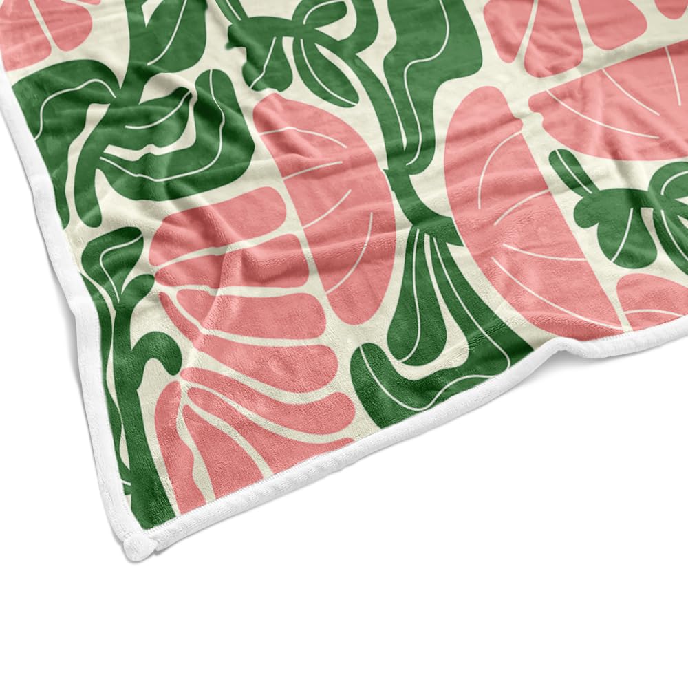 Amazon.com: DeeCabin Boho Abstract Colorful Floral Throw Blanket