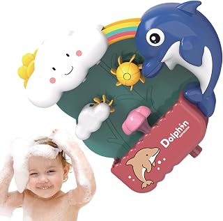 banho para crianças - Brinquedo água com bico spray para diversão no banho bebês | Decoração banheira para parque infantil, parque aquático, jardim infância, Famure