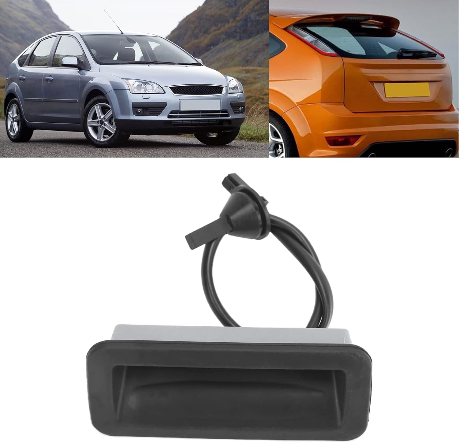 Car Trunk Switch Button Car Trunk Lid Boot Tailgate Release Switch Handle Opener 3M5119B514Ac Replacement for Focus Mk2 2004-2008