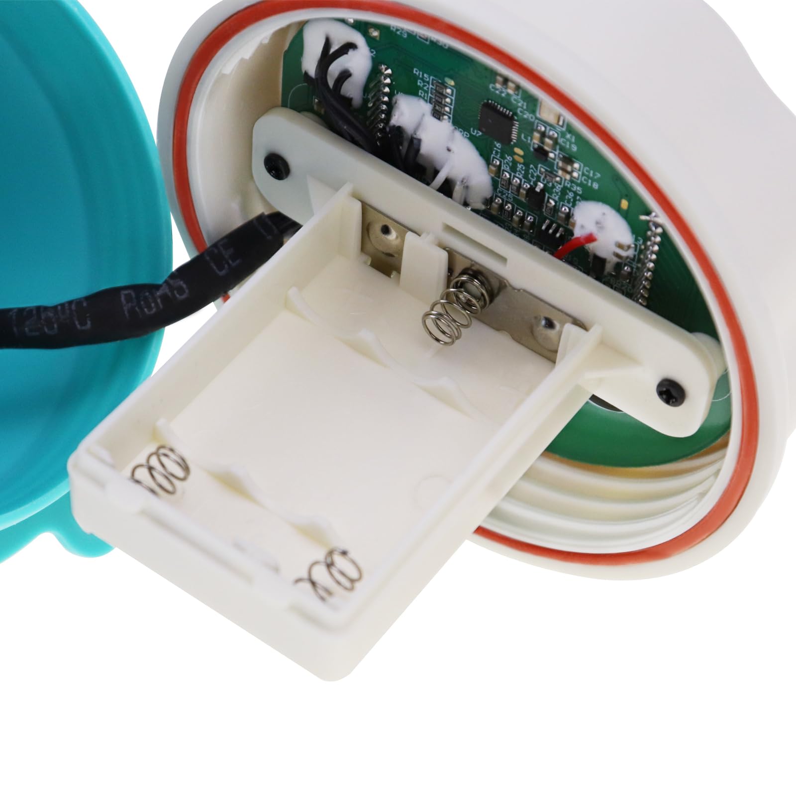 Bluetooth Piscina Agua Ensayador 6 en 1 Medidor de EC/Salinidad/pH/ORP/Temperatura/Cloro Metro, Inalámbrico Flotante Elegante Piscina Monitor Agua Ensayador para Piscinas, Jacuzzis y Spas de Natación
