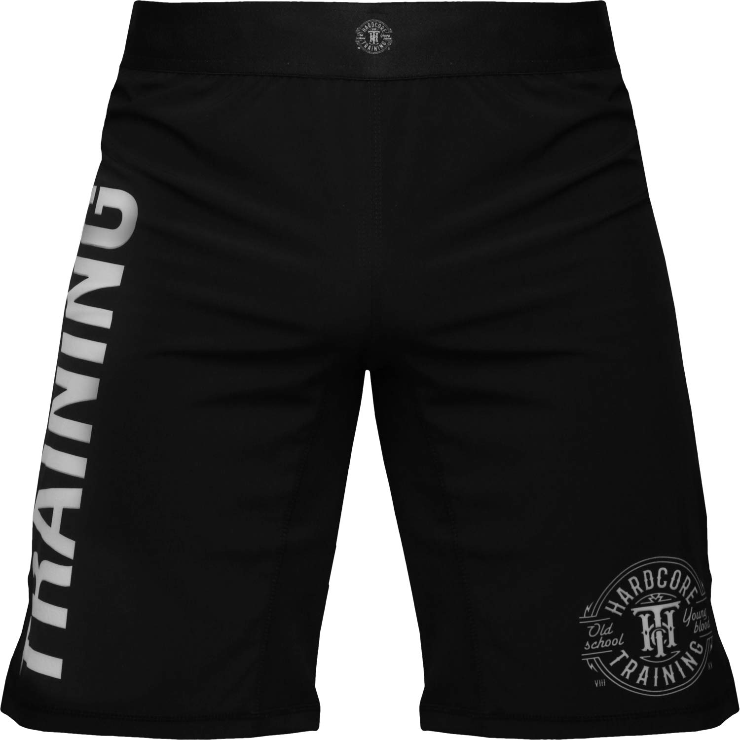 Hardcore Training Training Shorts Uomo Pantaloncini da Combattimento Arti Marziali MMA BJJ Boxe Muay Thai Grappling Fitness No Gi