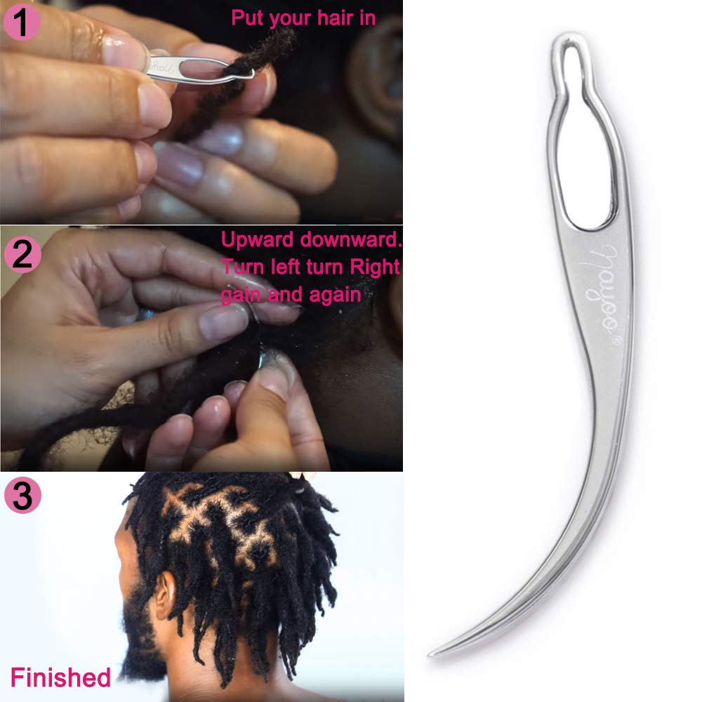Dreadlocks Tool Craft Dreadlocks Hair Extensions Starting and Maintaining Your Locs Easy (T)