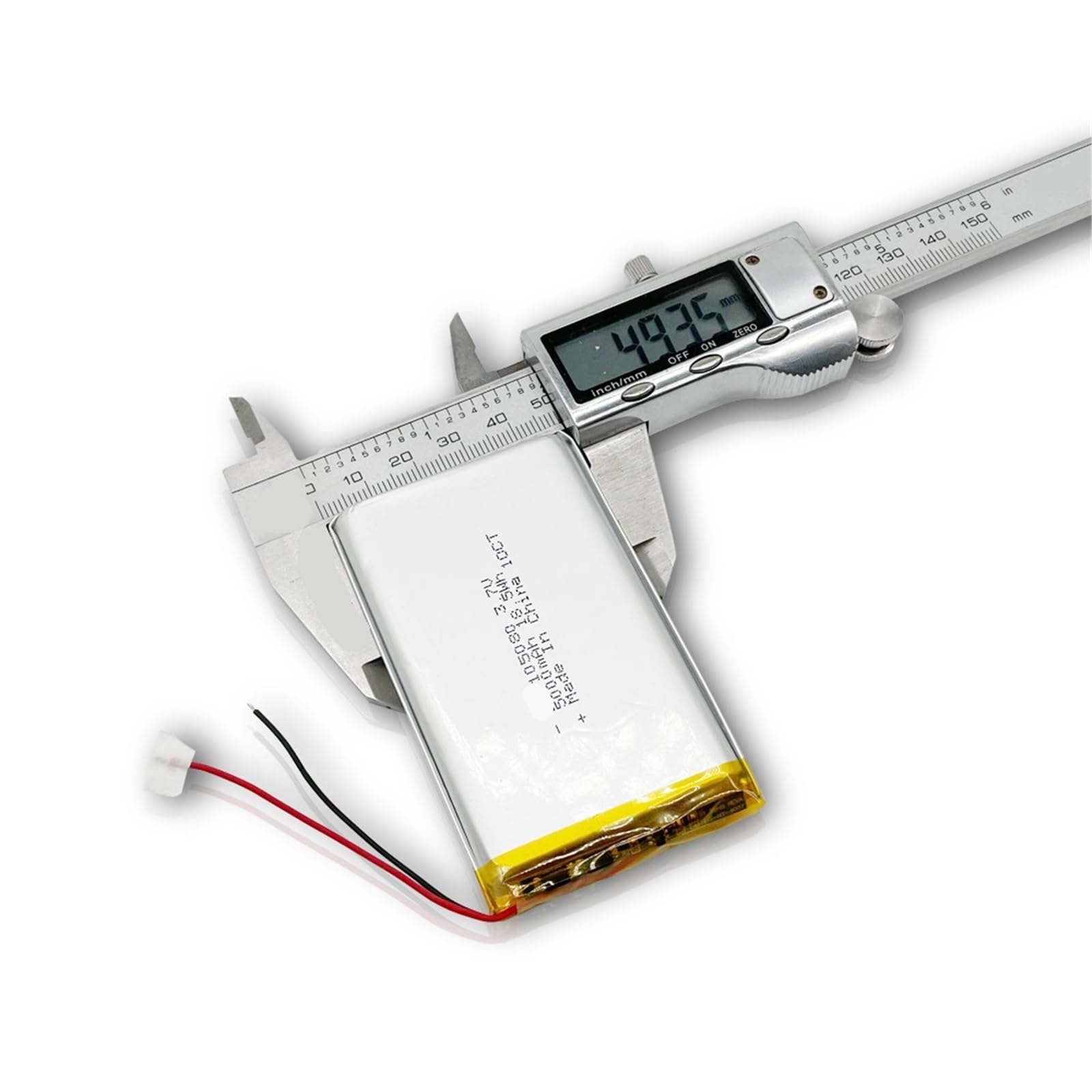 Batterie 3,7 V 5000 mAh 105080 (1 pièce)