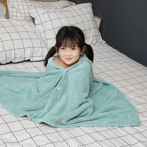 KLBX-M HEHW フード付きキッズバスローブ 6-10歳用