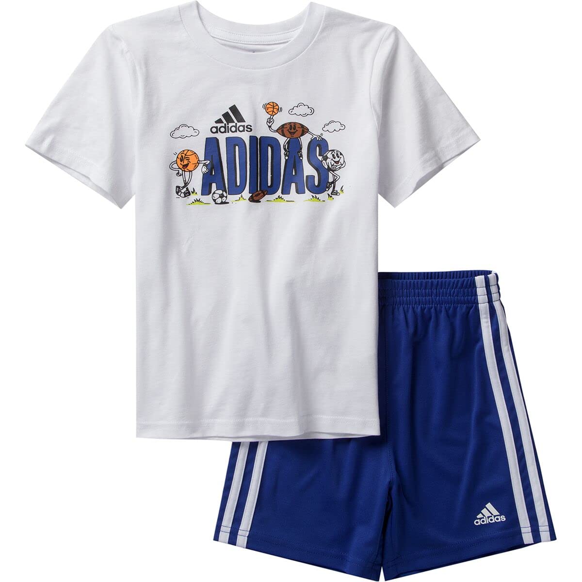 adidas Baby Boy's Tee and Shorts Set (Infant)