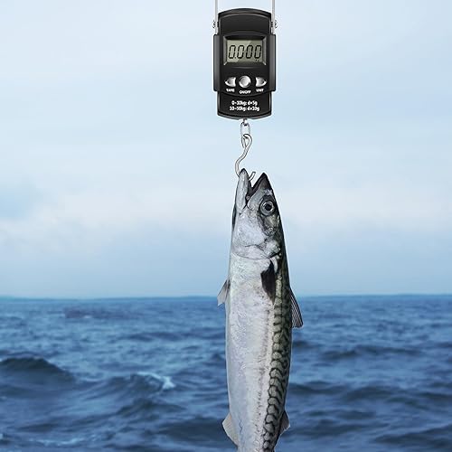 Miniatura 7 de Hungdao Kit de herramientas de pesca de 7 piezas para niños, padres, hombres, accesorios de pesca, incluye red, herramienta de extracción de