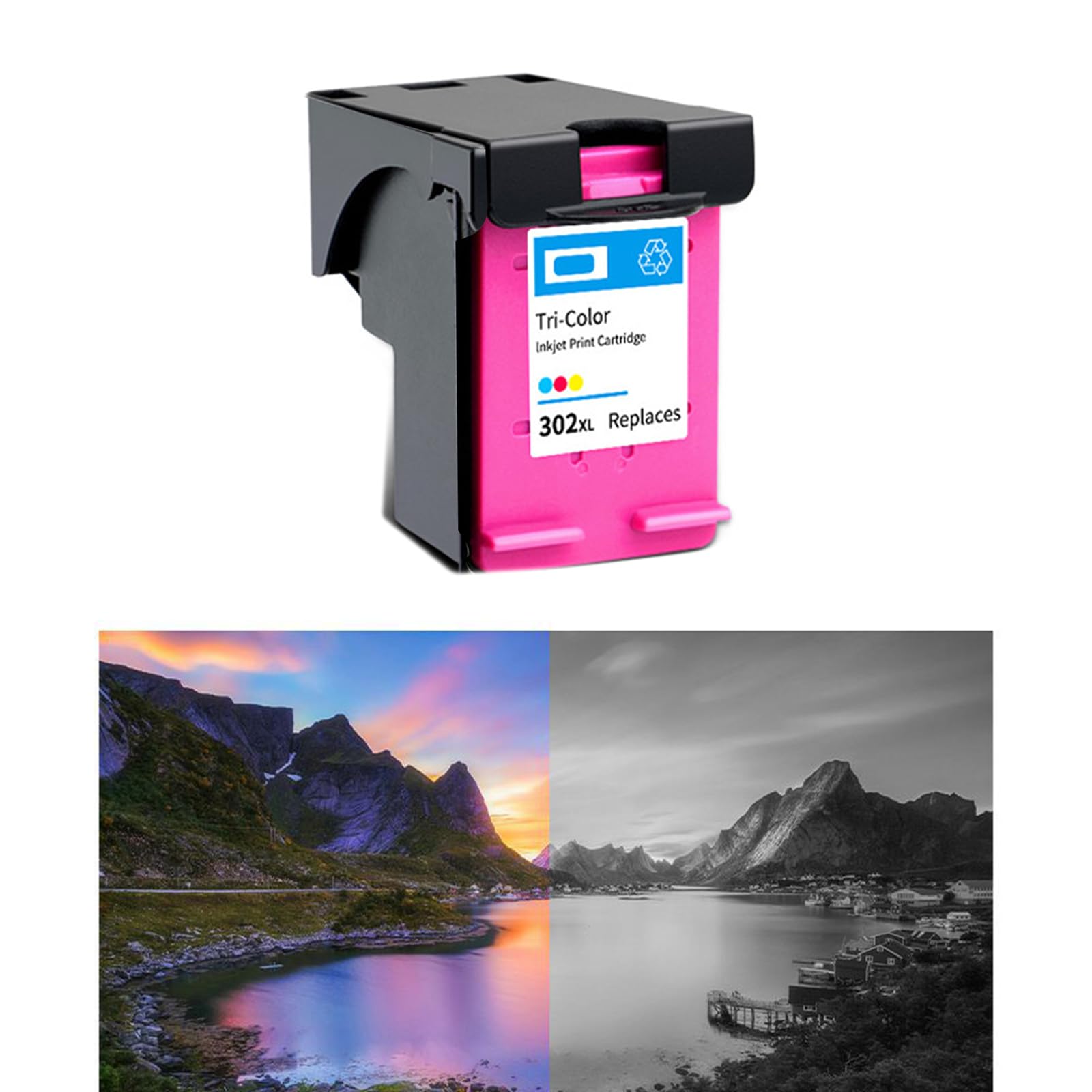 302xl nachfüllbare Patrone für 302xl 4520 4527 4524 4523 OfficeJet 3835 3830 3831 4650 5230 Drucker