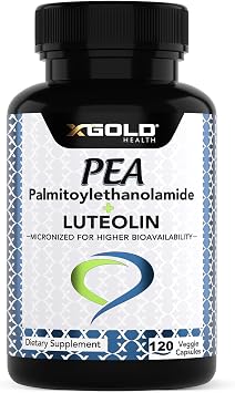 X Gold Health Palmitoylethanolamide Pea 630 mg + Luteolin