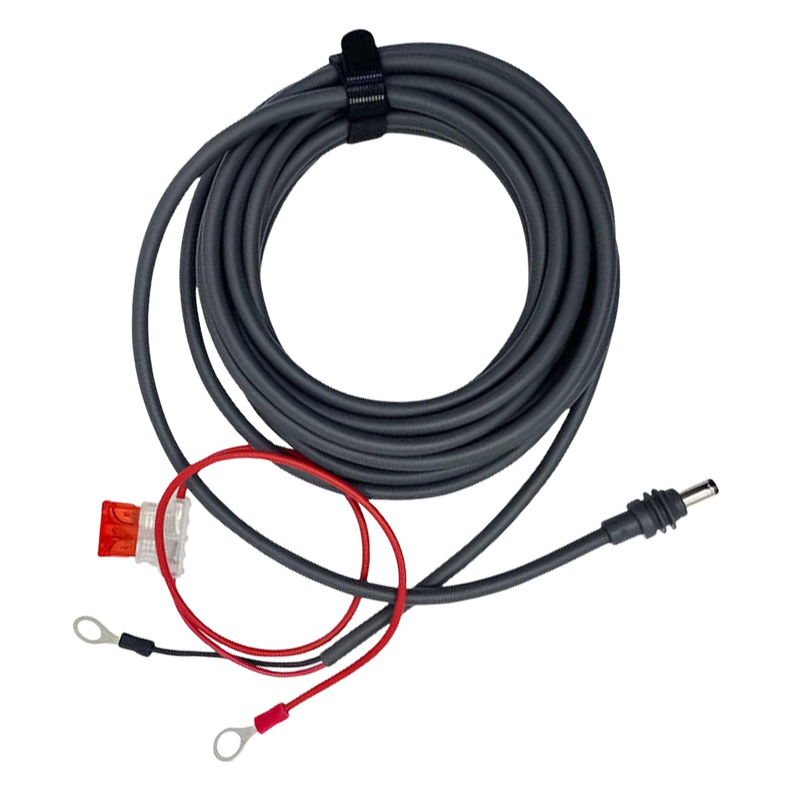 Fil électrique portable bicolore 18awg bobine fil cuivre raccordement jardin