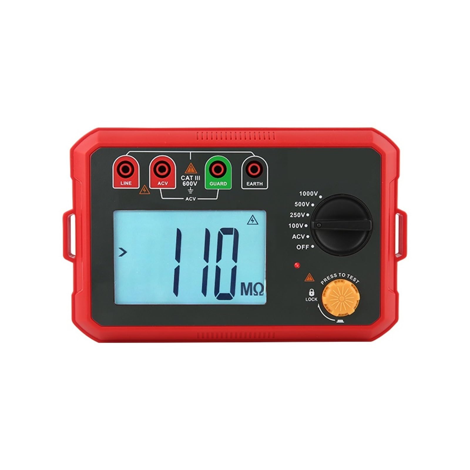 2500V Megametr Cyfrowy Tester izolacji Miernik rezystancji izolacji Przyrząd pomiarowy(502C)