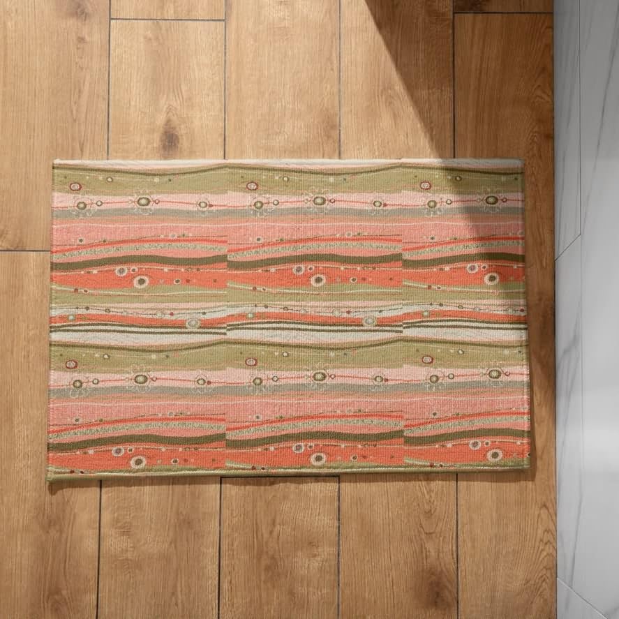 Paillasson lavable 50x80cm CEVAN tapis de porte d'entrée