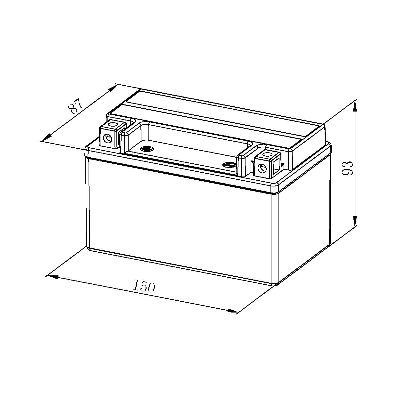 Bosch FA108 - Batterie moto AGM - 12V 100A 6Ah - Adaptée aux motos, mobilettes, enduros, scooters, quads, jet skis - Compatible M6007, BTX7A-BS, BTX7A