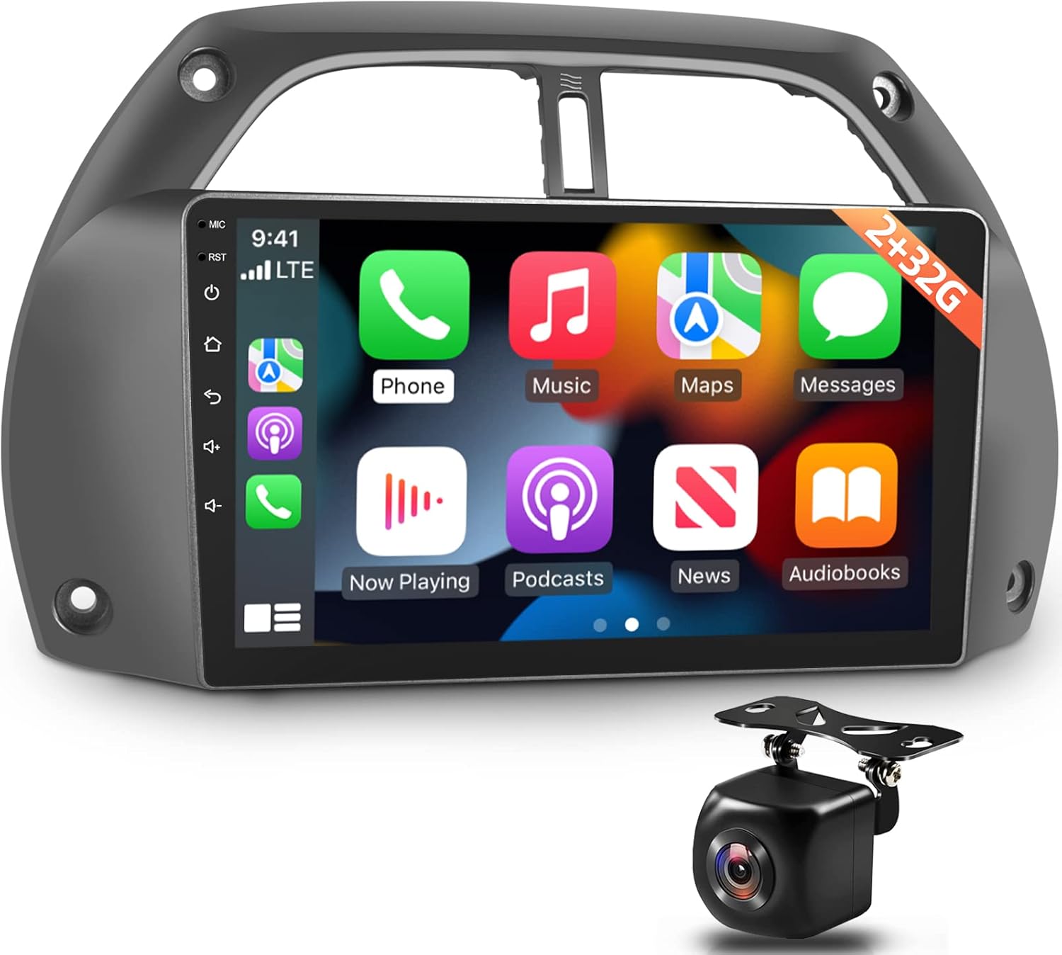 Autoradio Android Per Ford Fiesta 2009-2017 - CarPlay Wireless, GPS, 2+32GB